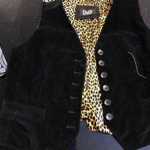 D&G Cheetah print Vest